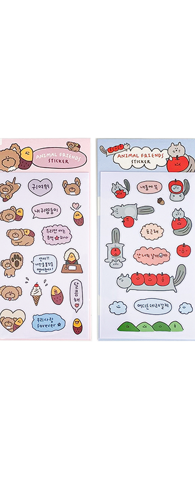 Animal Friends Sticker