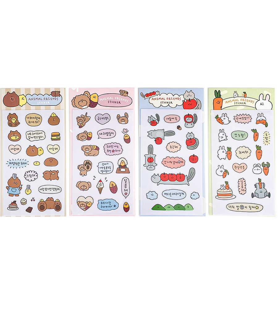 Animal Friends Sticker