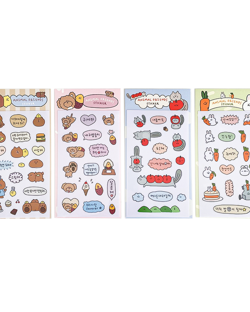 Animal Friends Sticker