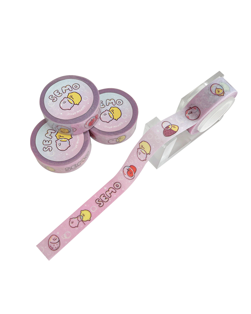 Bubble Bubble Glitter Masking Tape