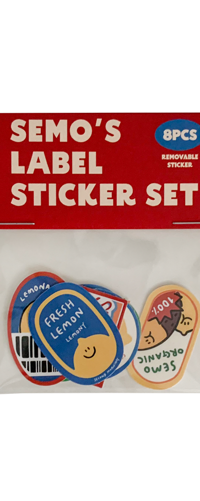 Semo Label Sticker Pack