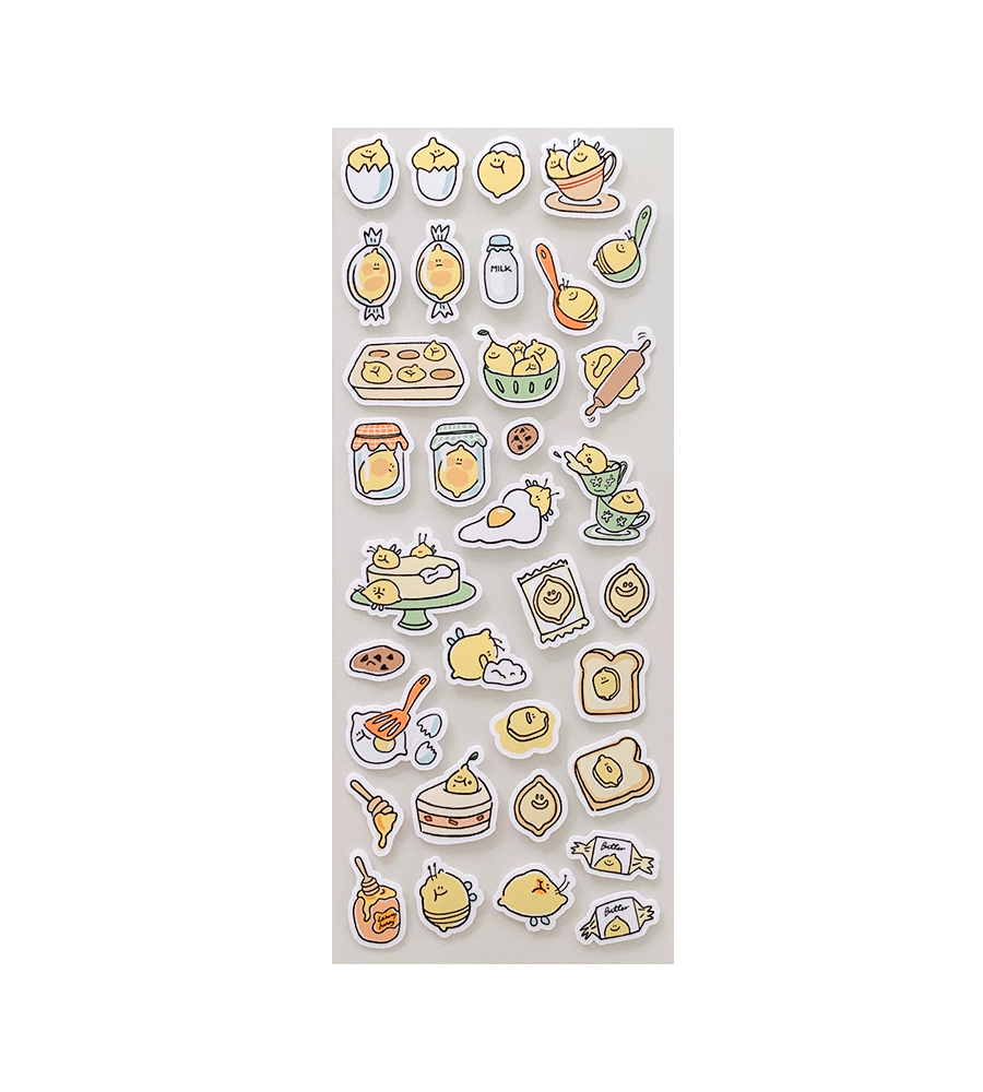 Lemonby Removable Sticker