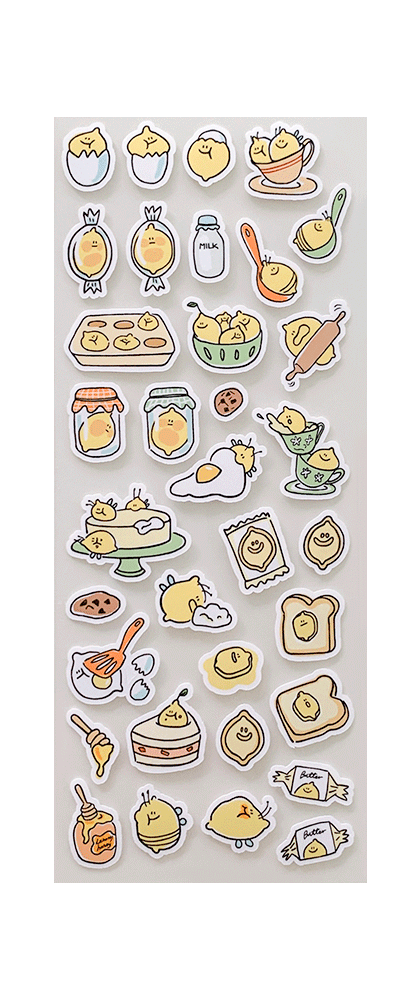 Lemonby Removable Sticker