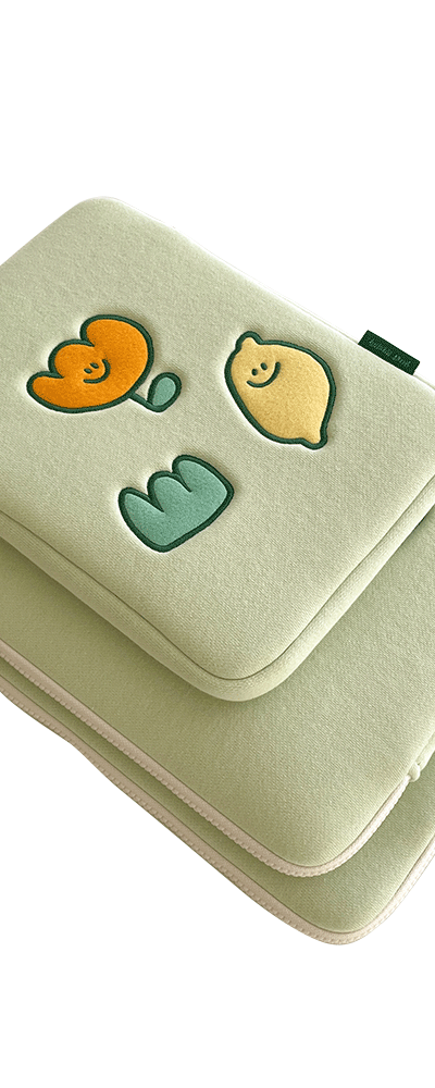 Greenery iPad/Notebook Pouch