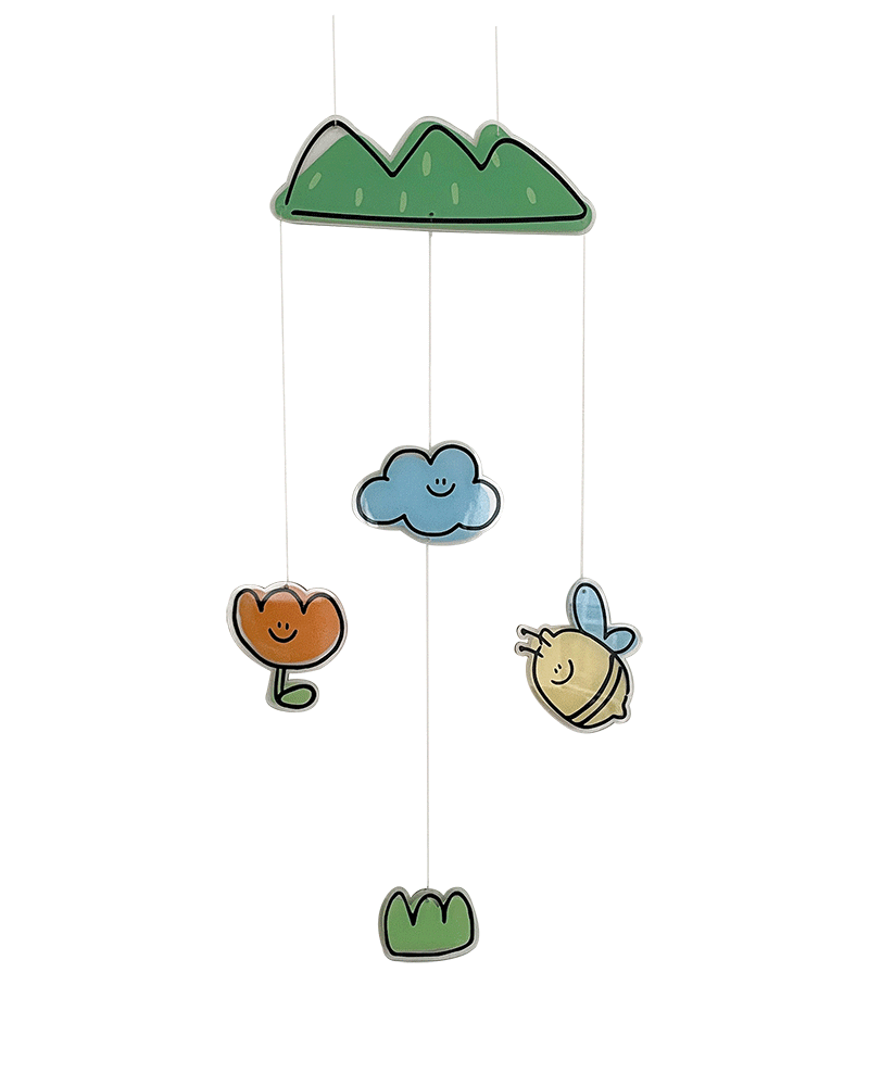 Greenery Day DIY Mobile