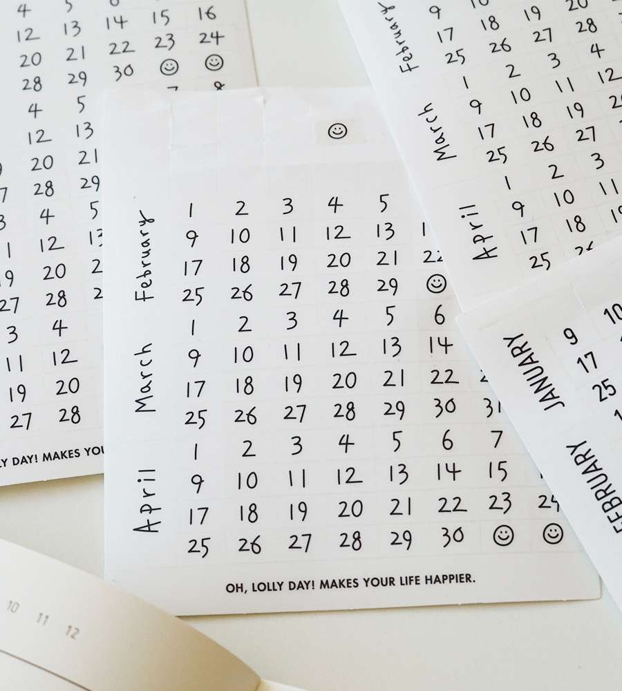 [Sticker] O,LD! Calendar Stickers