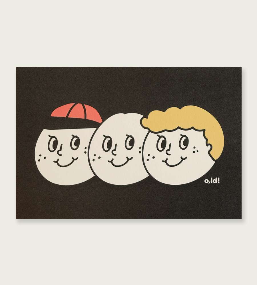 [Postcard] 3 Brothers