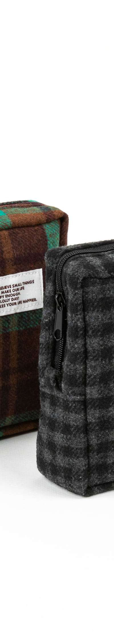 Cozy square pouch