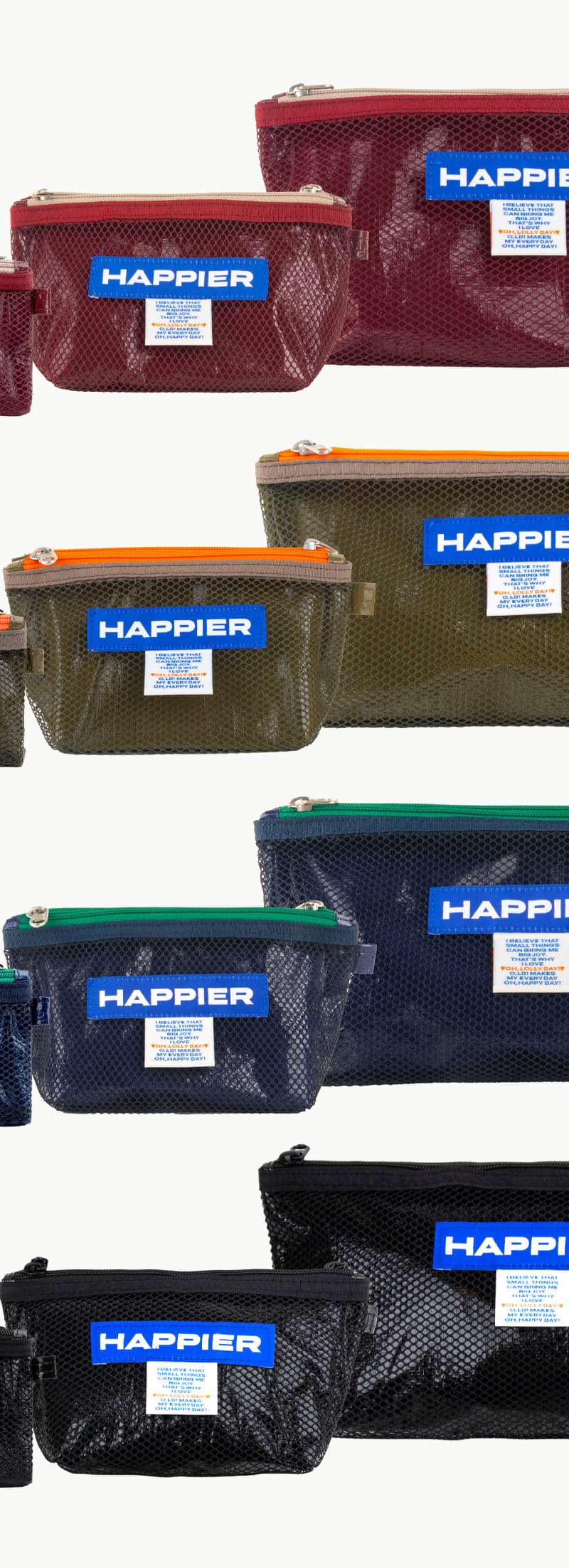 Happier label layer pouch