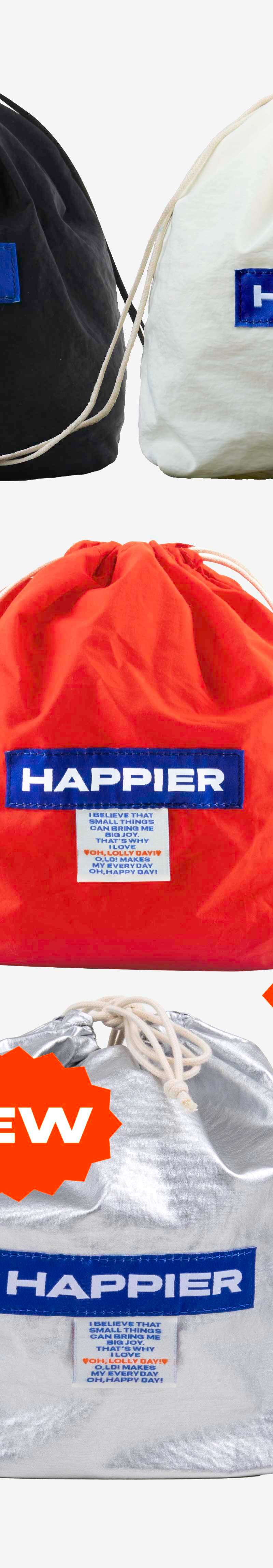 [Pouch] Happier Label Fortune Pouch_L