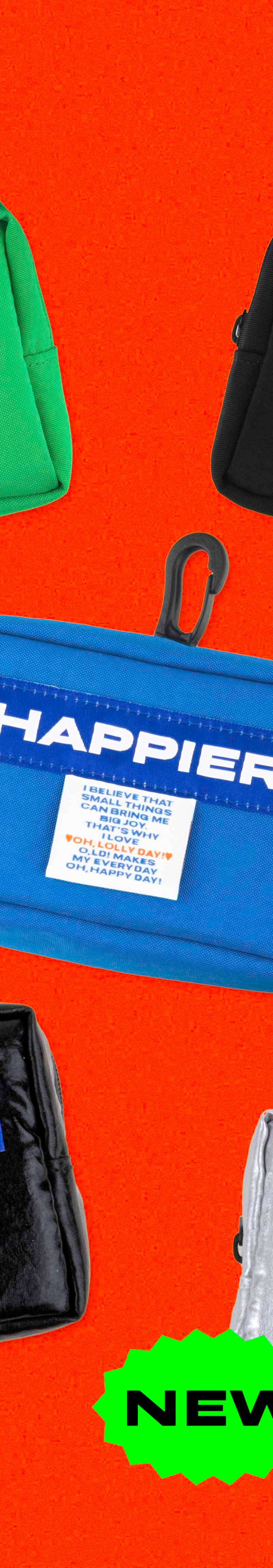 [Pouch] Happier Label Tofu Pouch