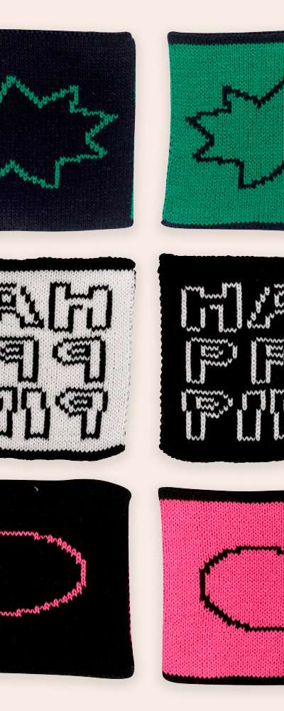 [Tea coaster] Heavy knit coaster