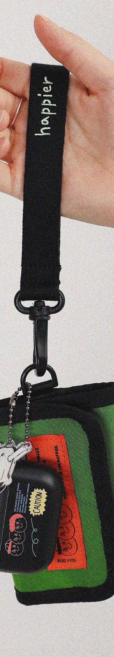 [Key ring] O,LD! Happier Strap Key Ring_ver.1