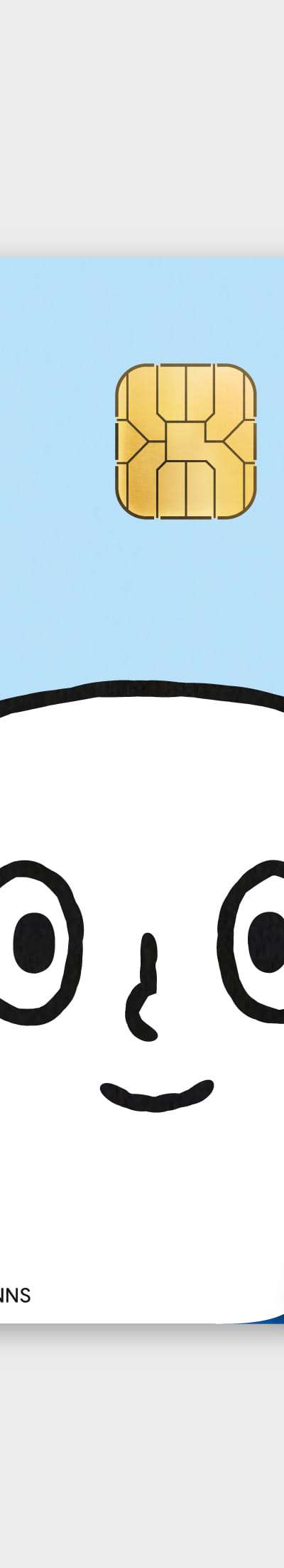 [MNNS] Card Sticker_Que Face