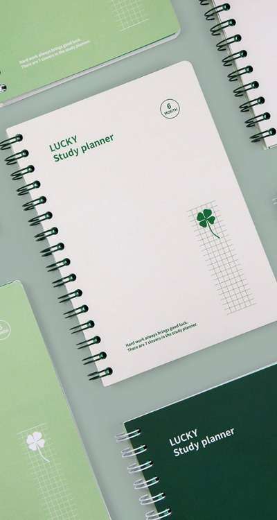 Lucky Study Planner - 6 Month