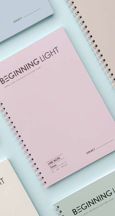 Beginning Light Twirl Note A5