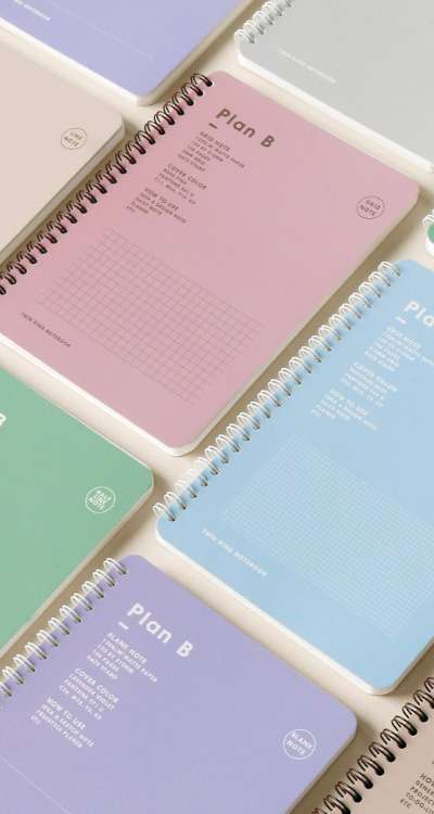 Plan B Twin Ring Notebook