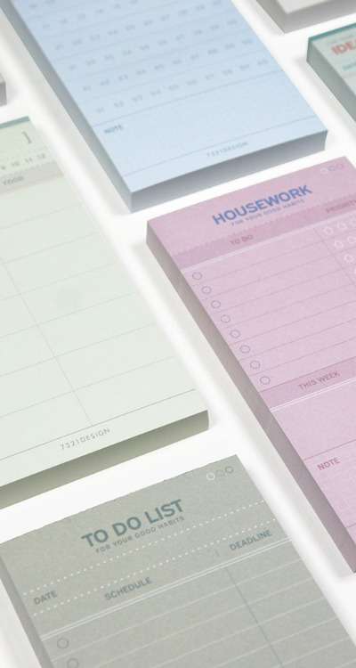 Block Paper Memo Pad ver.2