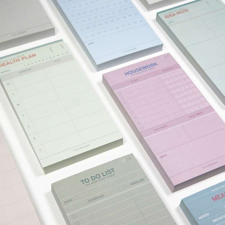 Block Paper Memo Pad ver.2