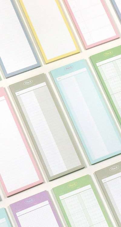 [Discontinued Discount] Planby Memo Pad - B5 Half