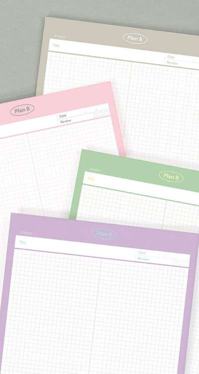 Planbe Memo Pad - B5