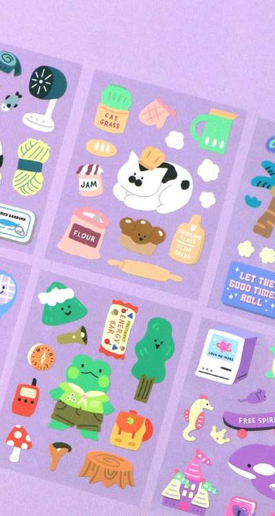 Kookoo Sticker Ver.6 6-Type Set