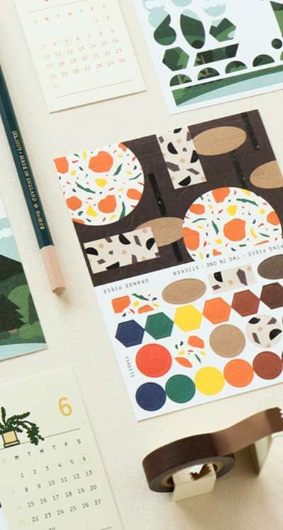 Sleeping Piece Two-in-One Sticker