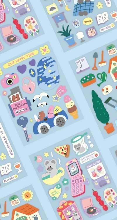 KuKu Sticker ver.7 - 4 Types Set