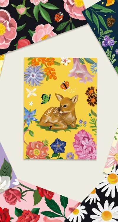 [Special Discount] Blooming Postcard Set of 8