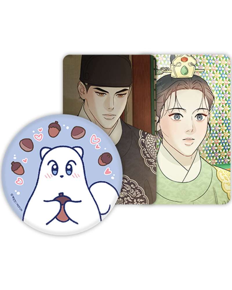 バラメ 降臨してくださいよ 白兎ラムネずみ ミラーボタン セット