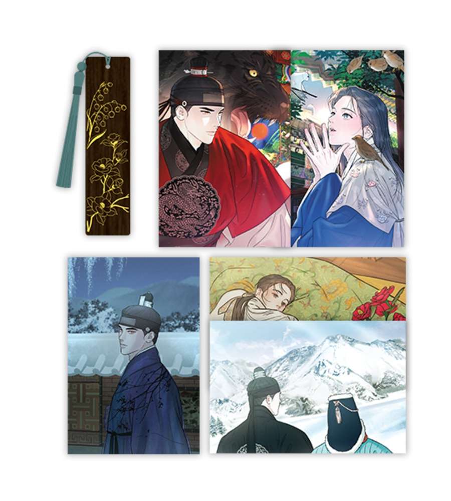 Baram Please Descend Birth Flower Bookmark Set