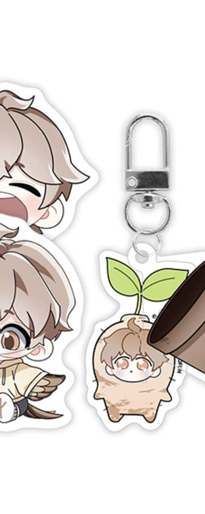 Honbul SD Acrylic Charm Keyring Set