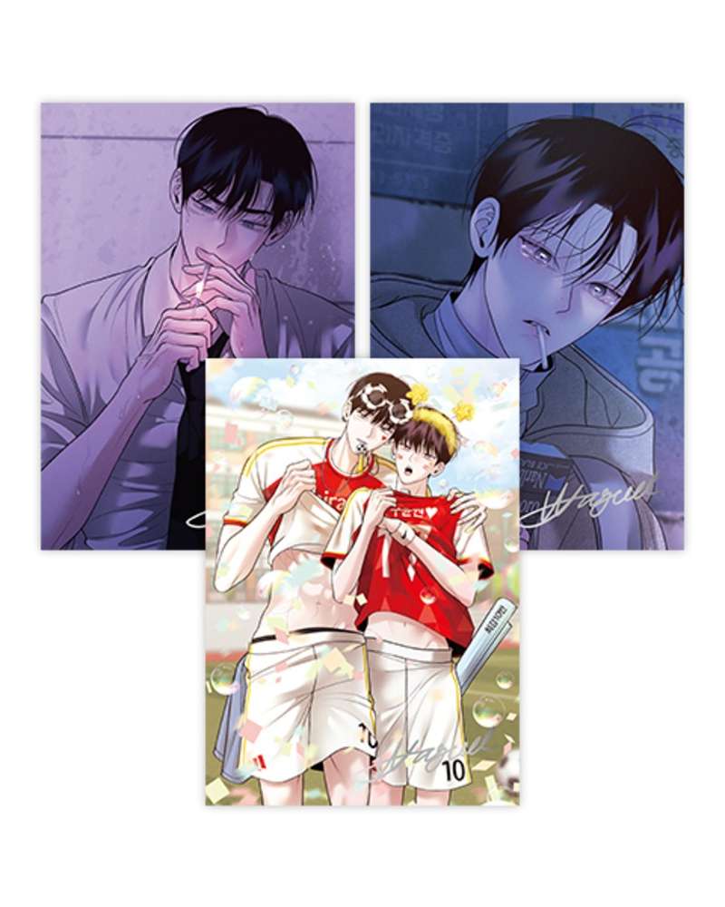 Waggle Artist Exhibition Monday's Savior A5 Illustration Color Paper Set (3 Types)