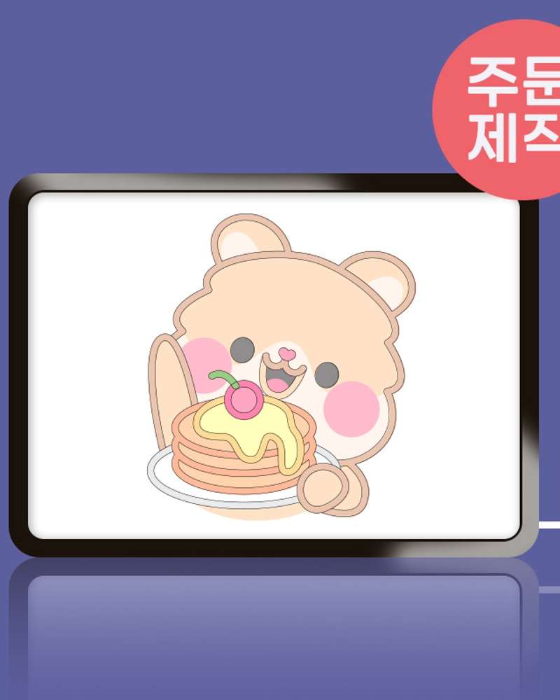 Webtoon Shop Workshop │ Custom Order │Custom LED Photo Frame Mood Light Frame (Black)