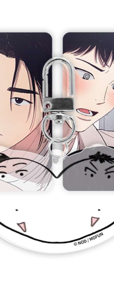 One Two Ten Heart Keyring Set