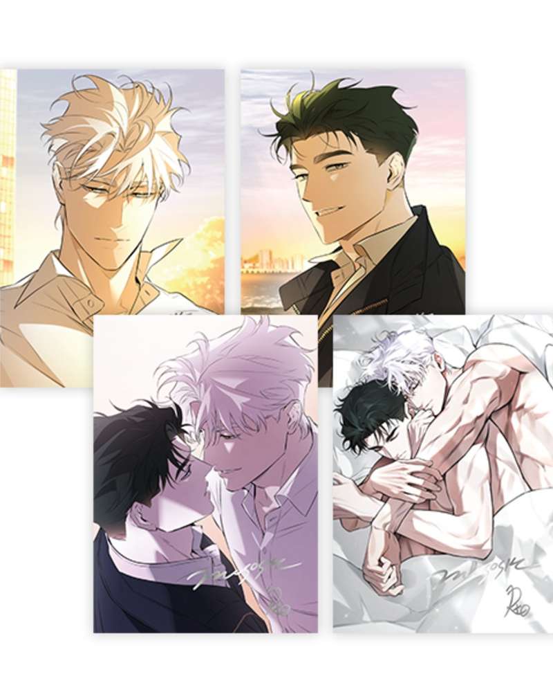 OffTrack A5 Illustration Colored Paper Set (4 Types)
