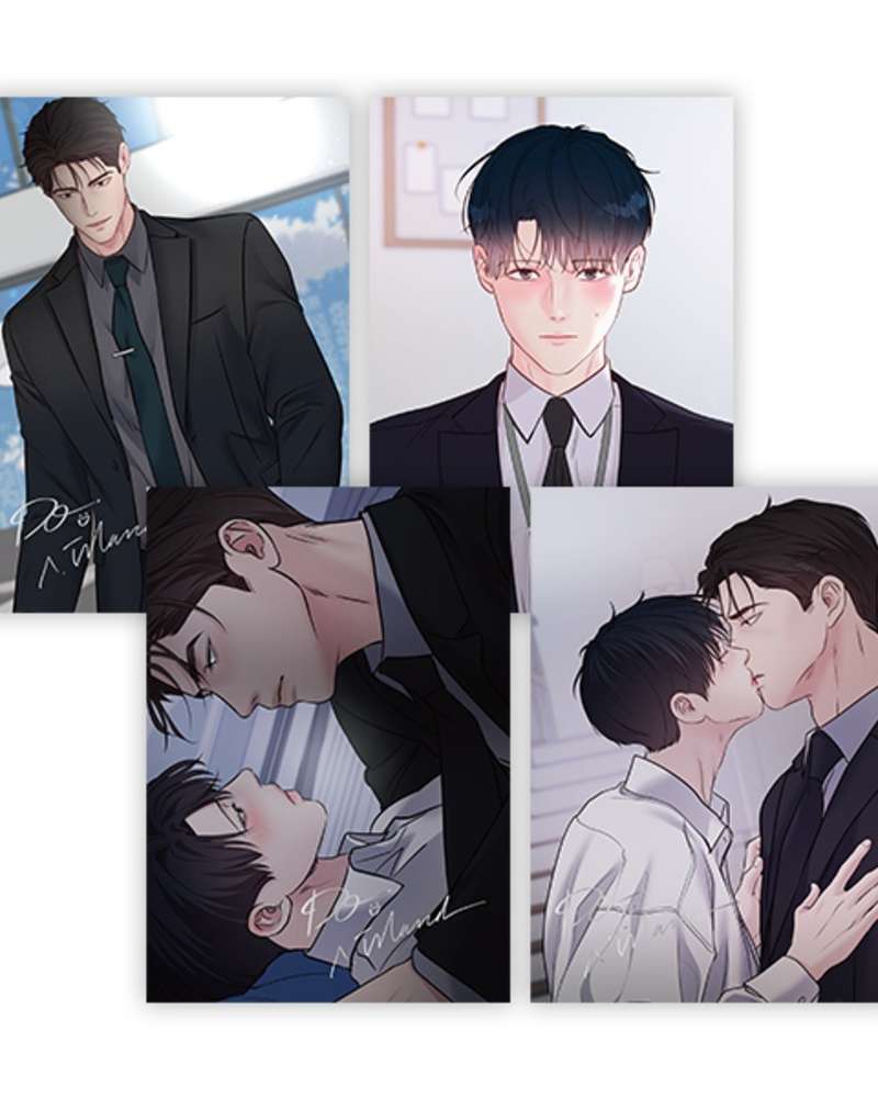 Saturday's Master A5 Illustration Colored Paper Set (4 types)