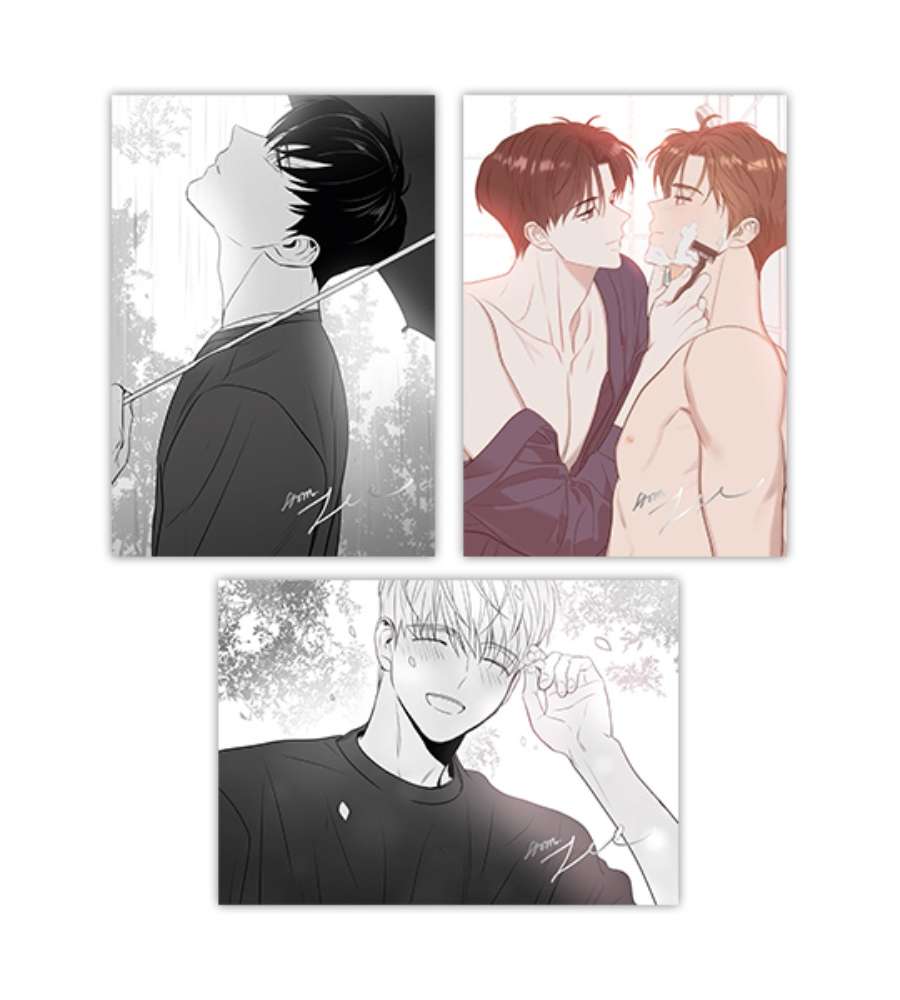 Zeke Artist Exhibition "Beloved Boy" A5 Illustration Colored Paper Set (3 types)