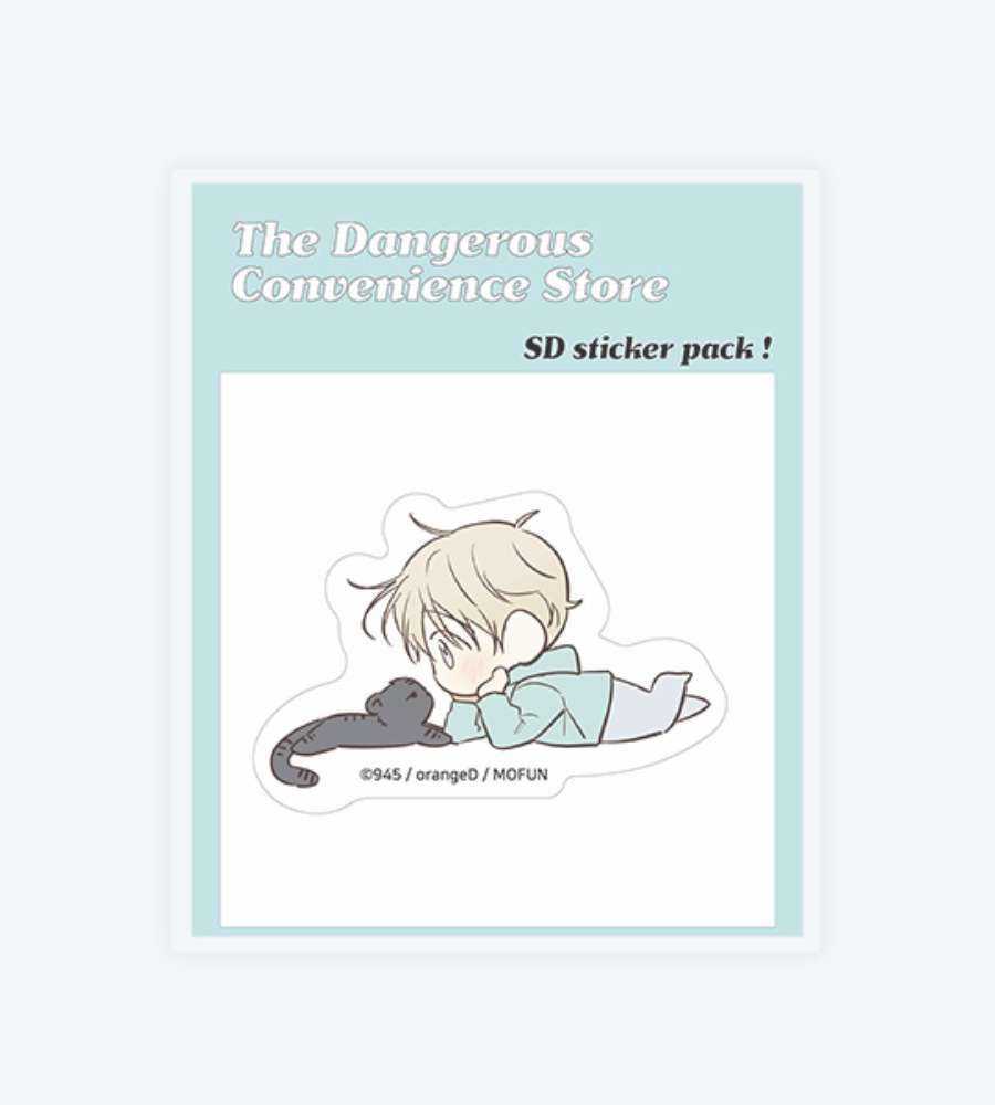 Dangerous Convenience Store Removable SD Sticker Pack