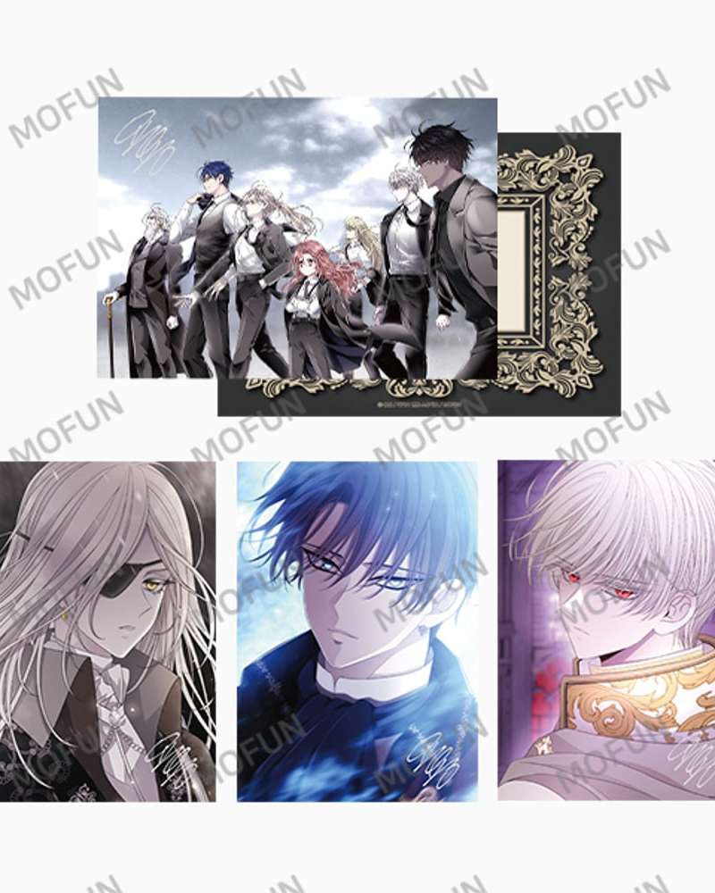 Charlotte Has Five Disciples A5 Illustrated Colored Paper Set (4 Types)
