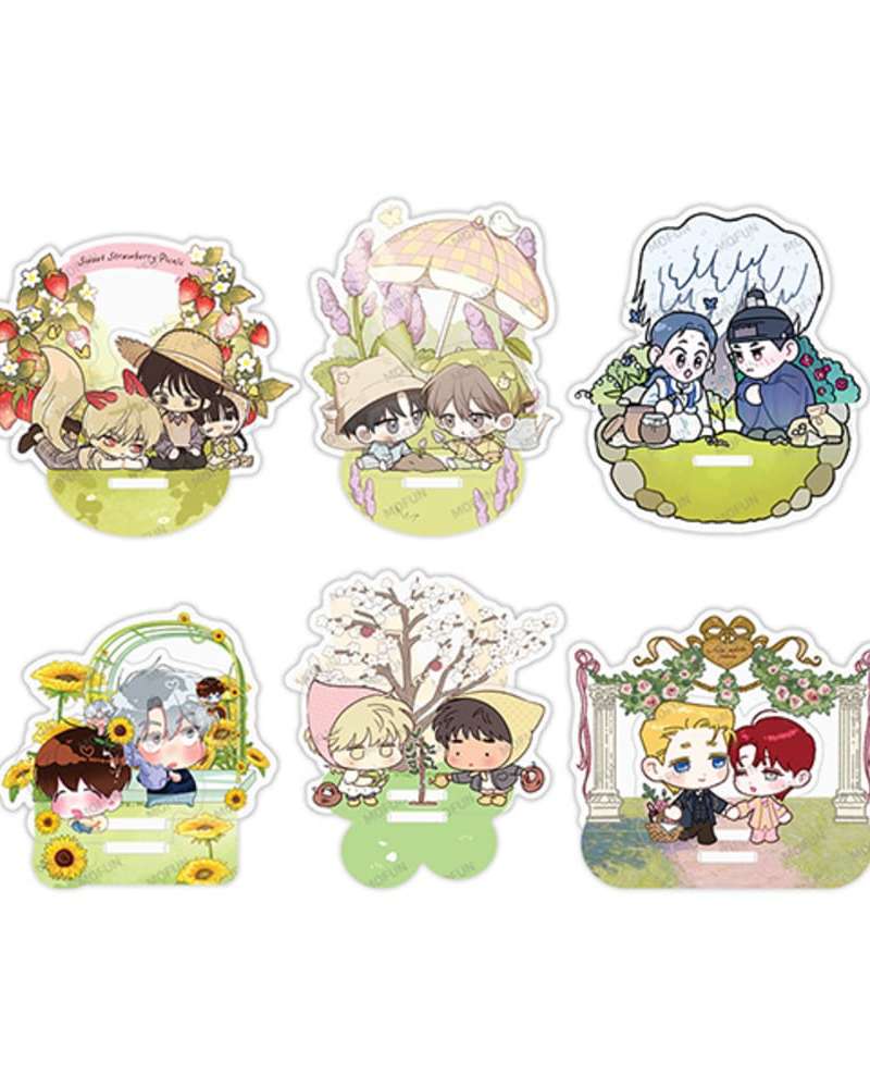 The Secret Garden's Invitation Mini Flower Bed Acrylic Stand