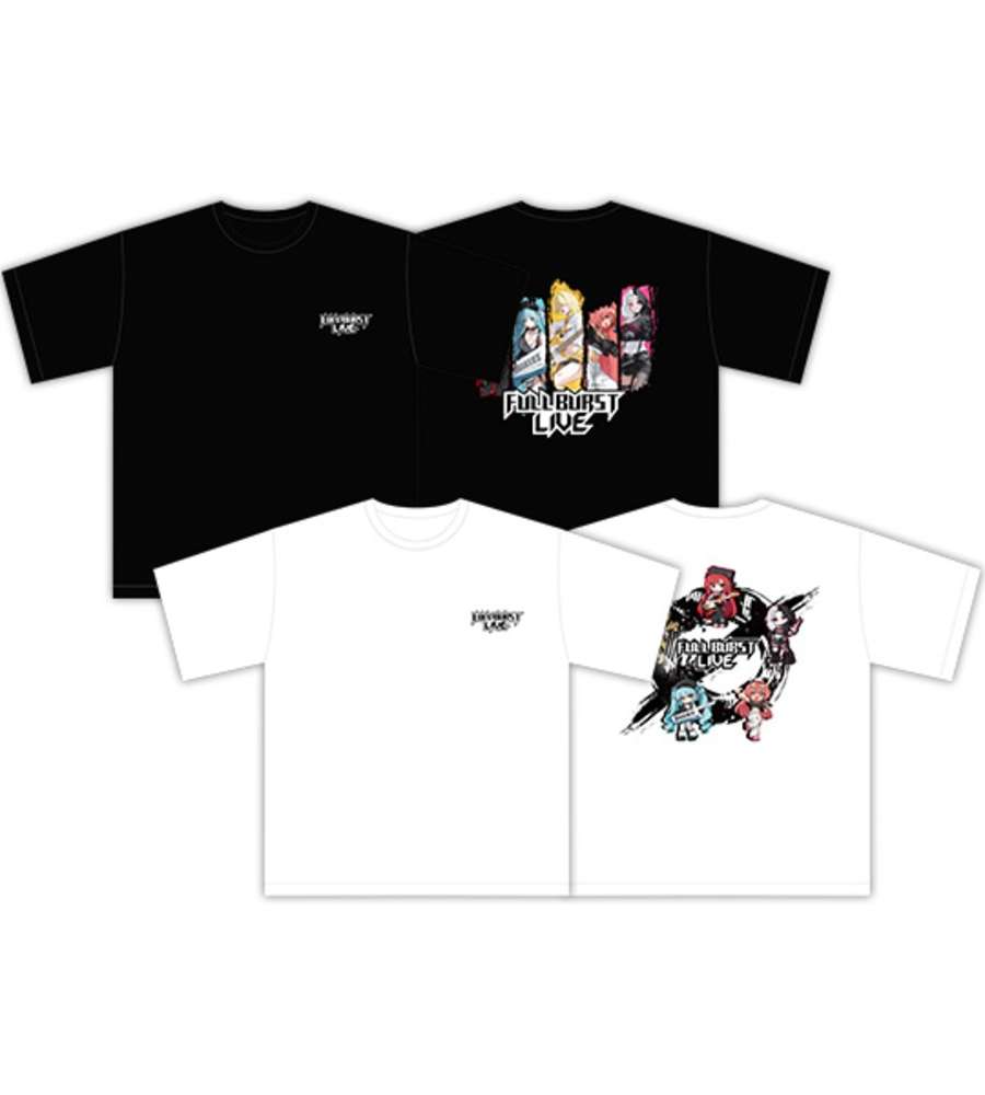 勝利の女神:ニケ Full Burst Live Tシャツ