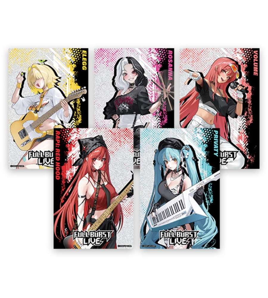 Nikke: Goddess of Victory Full Burst Live Random Cheering Stick Sheet