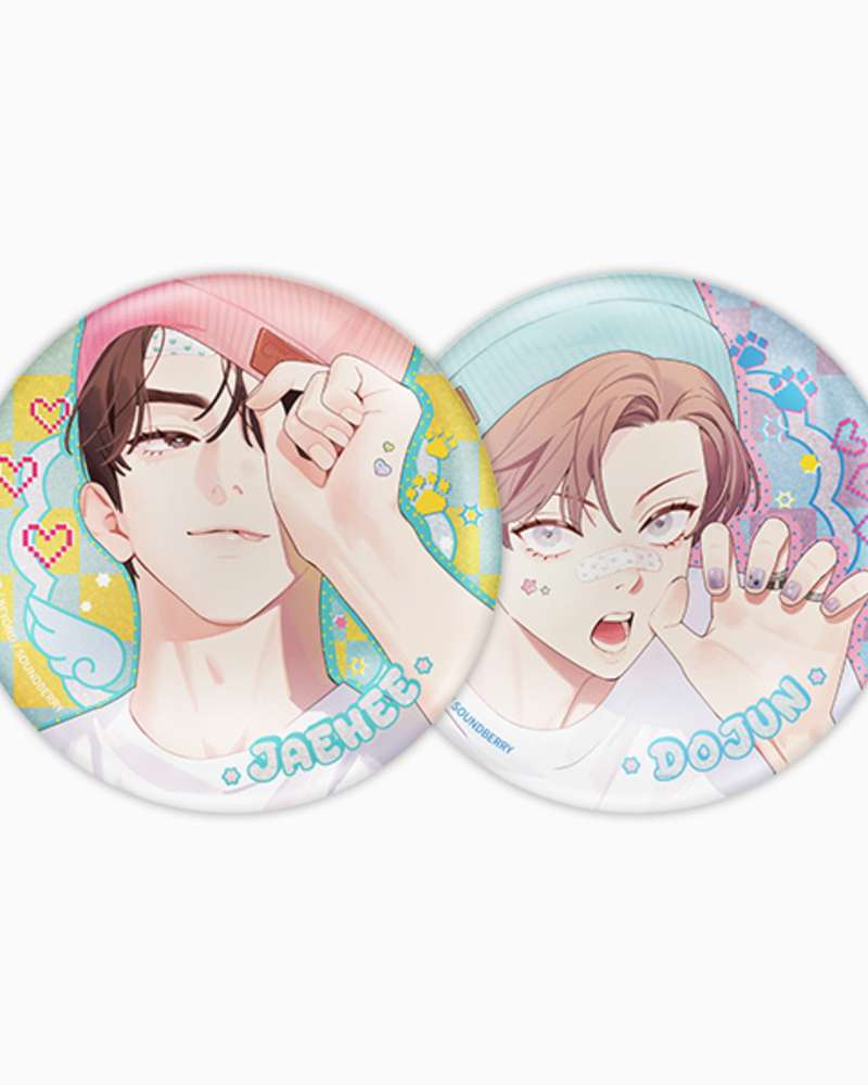 4週の恋人 - Berry-POP! Universe ホログラム缶バッジ セット