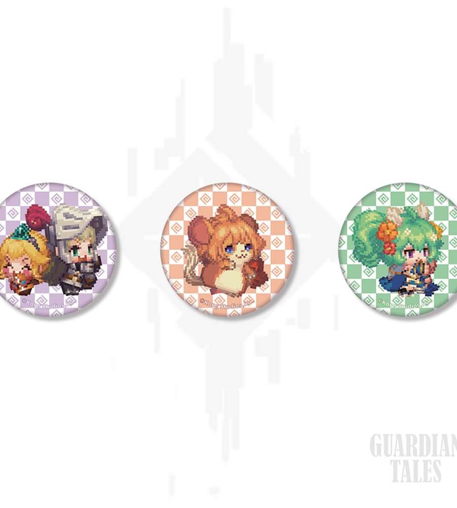 Guardian Tales Lenticular Can Badge