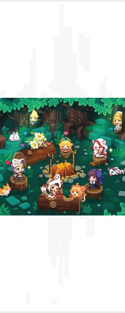 Guardian Tales Large Mouse Pad Picnic Edition