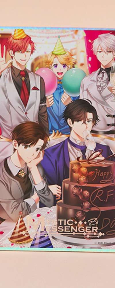 Mysterious Messenger - Illustration Color Paper Happy RFA Day