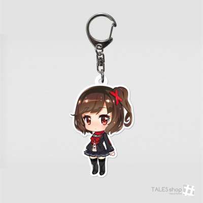 Acrylic Keyring - Santa Has No Choice But to Wear a School Uniform / Santa