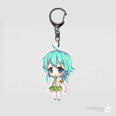 Acrylic Keyring - My Roommate is a Mermaid / Nappy (School Uniform)