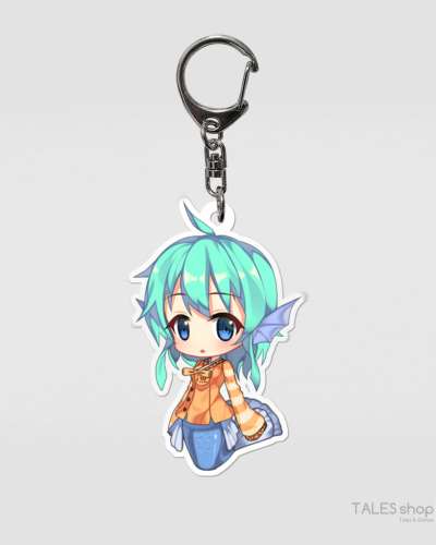 Acrylic Keyring - The Mermaid in the Corner Room / Flat Mermaid